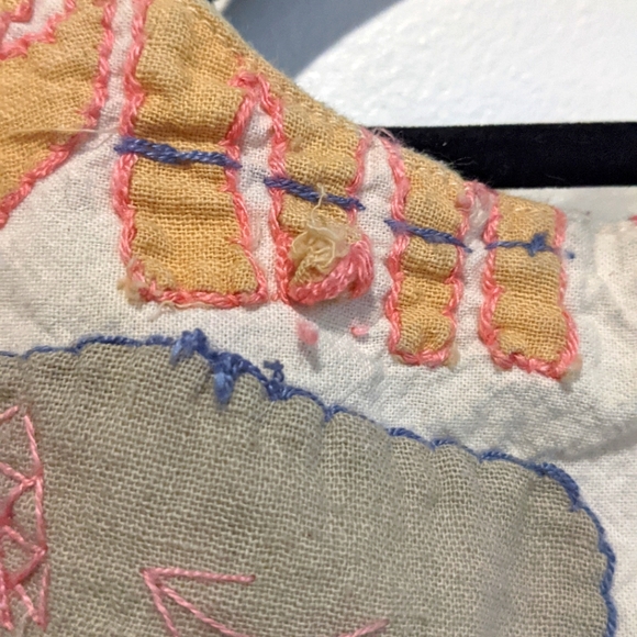 Boho Hippie Vintage Elephant Vest | Soho Compagnie | Size Medium - Picture 7 of 8